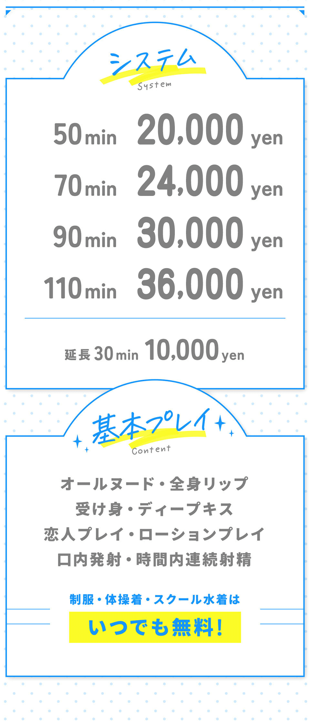 コース料金